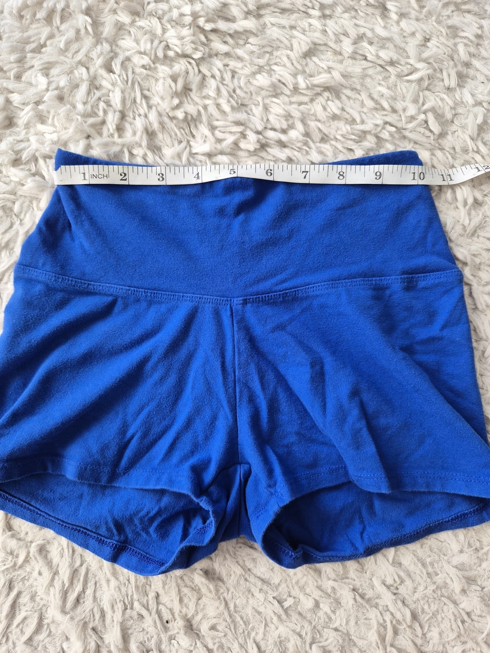 Wild Fable Cobalt Blue High-Waisted Mini Booty Shorts - XXS - Picture 5 of 11